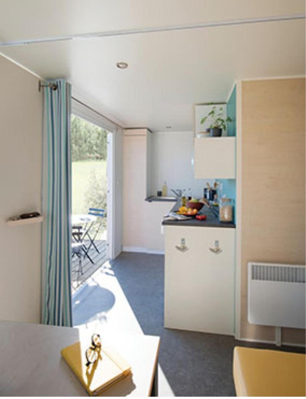 mobilhome 1 chambre au camping Ushua�a villages l'estuaire
