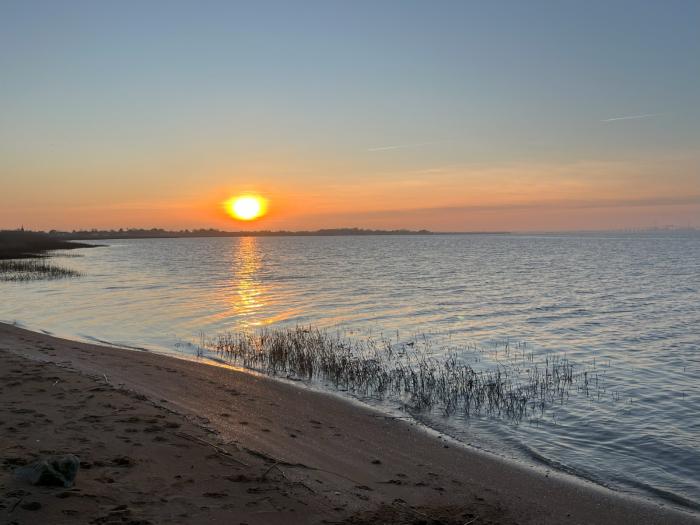 couch� de soleil � paimboeuf en loire atlantique r�tro littoral sur l'estuaire de la loire 